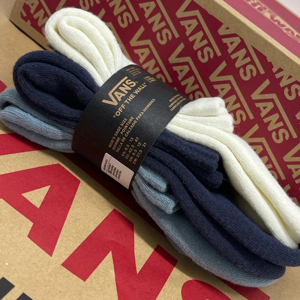 VANS. HALF CREW Socks HAUTEUR CHENLE CALCETIN DE MEDIA CAÑA 